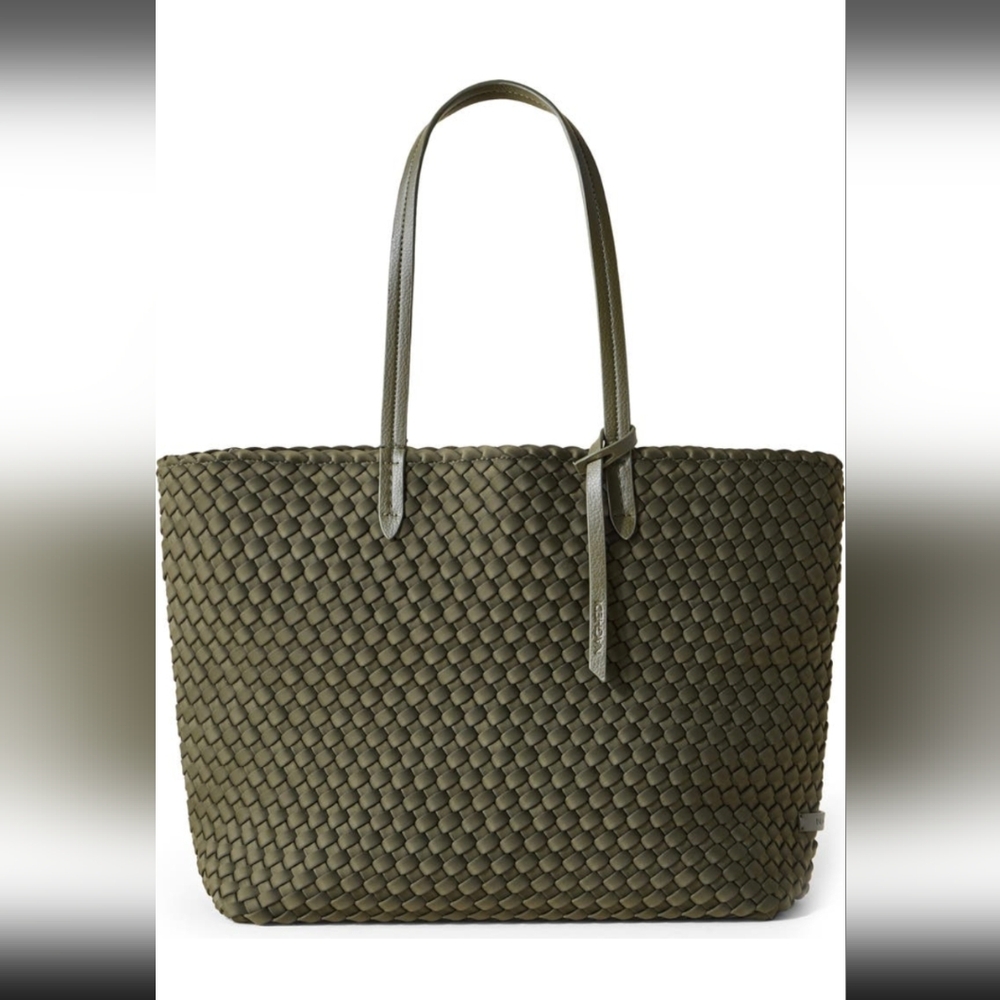 Naghedi Jetsetter Small Tote in Olive